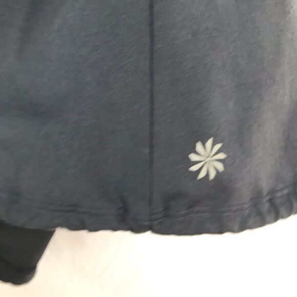 Athleta Charcoal Gray Workout Athletic Top - Picture 5 of 9